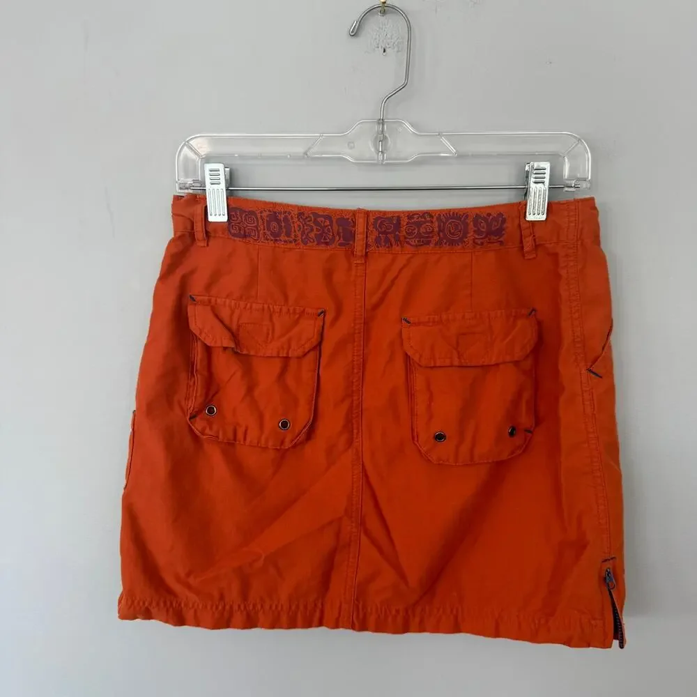 Y2K American Eagle Outfitters Cargo Sport Mini Skirt Womens Size 2 Vintage 2000s - Picture 6 of 9